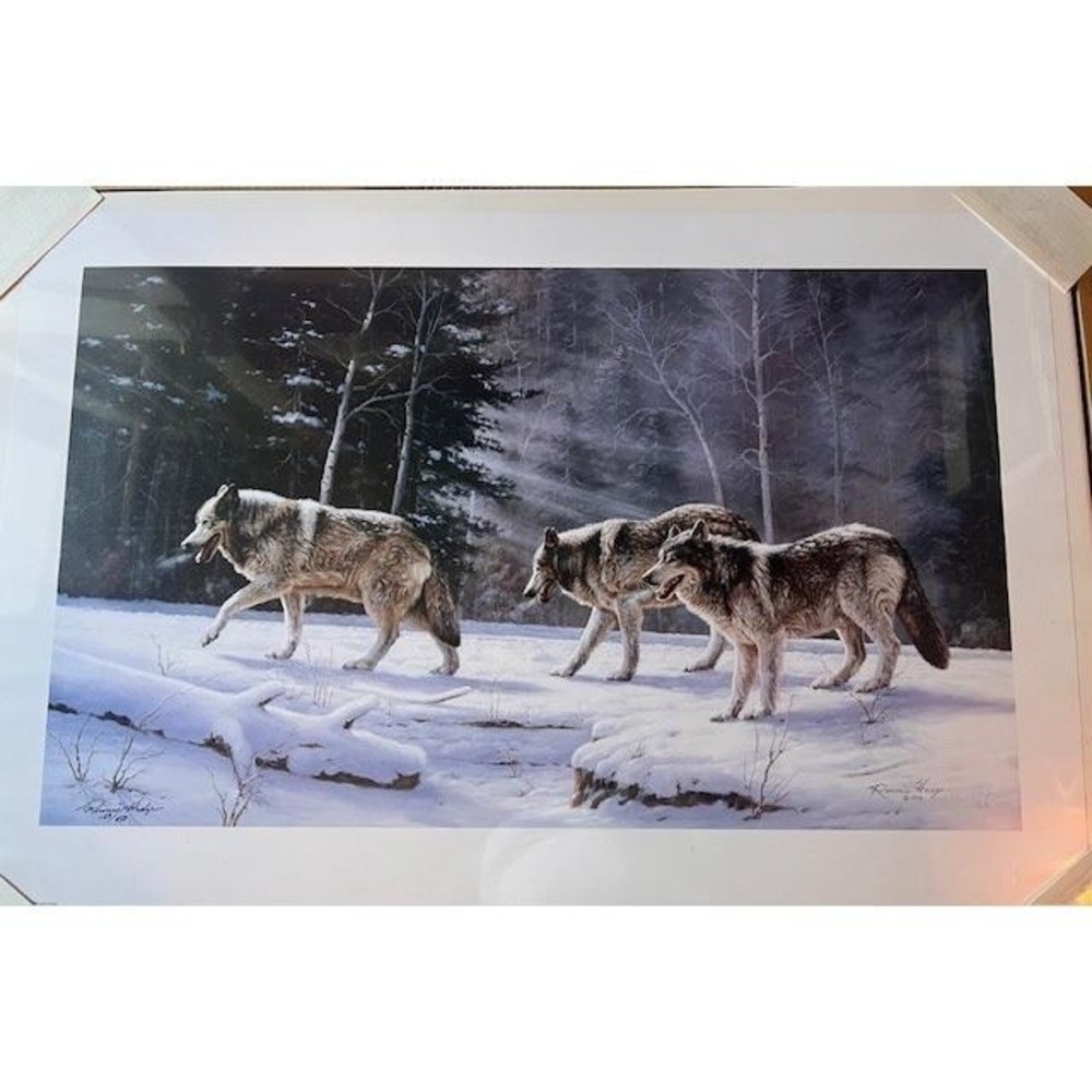 Ronnie Hedge 1990 "Six Pack Minue Three" Signed Print 189/450